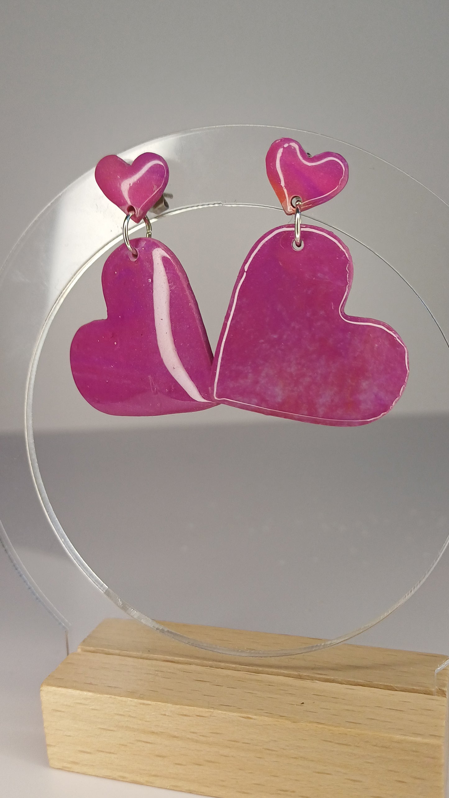 Pink Hearts Stecker