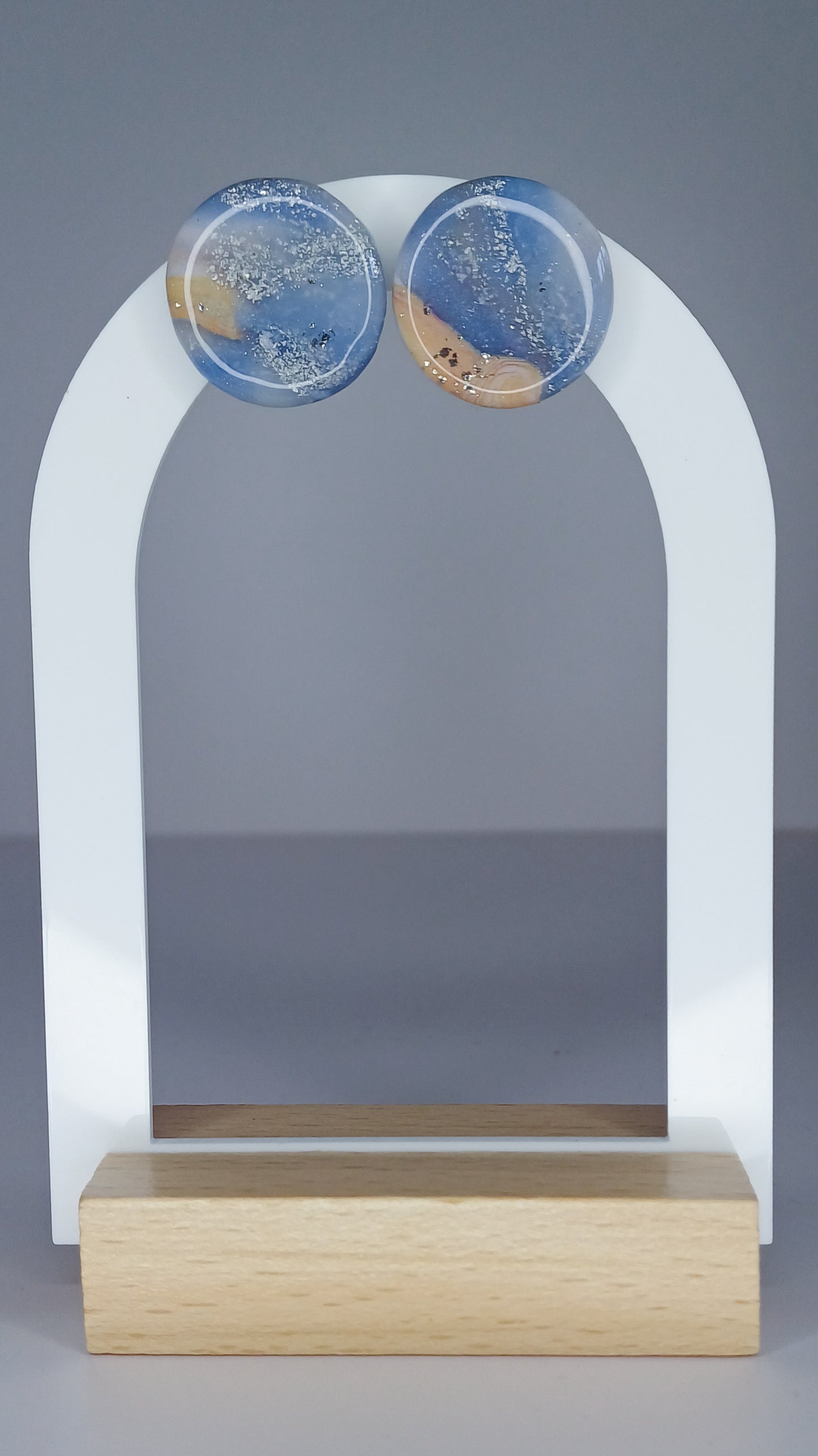 Blue Marble Stecker, medium