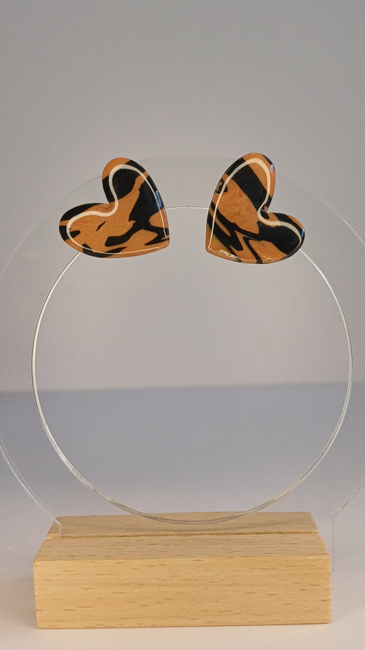 Cookies & Cream Hearts Stecker, medium