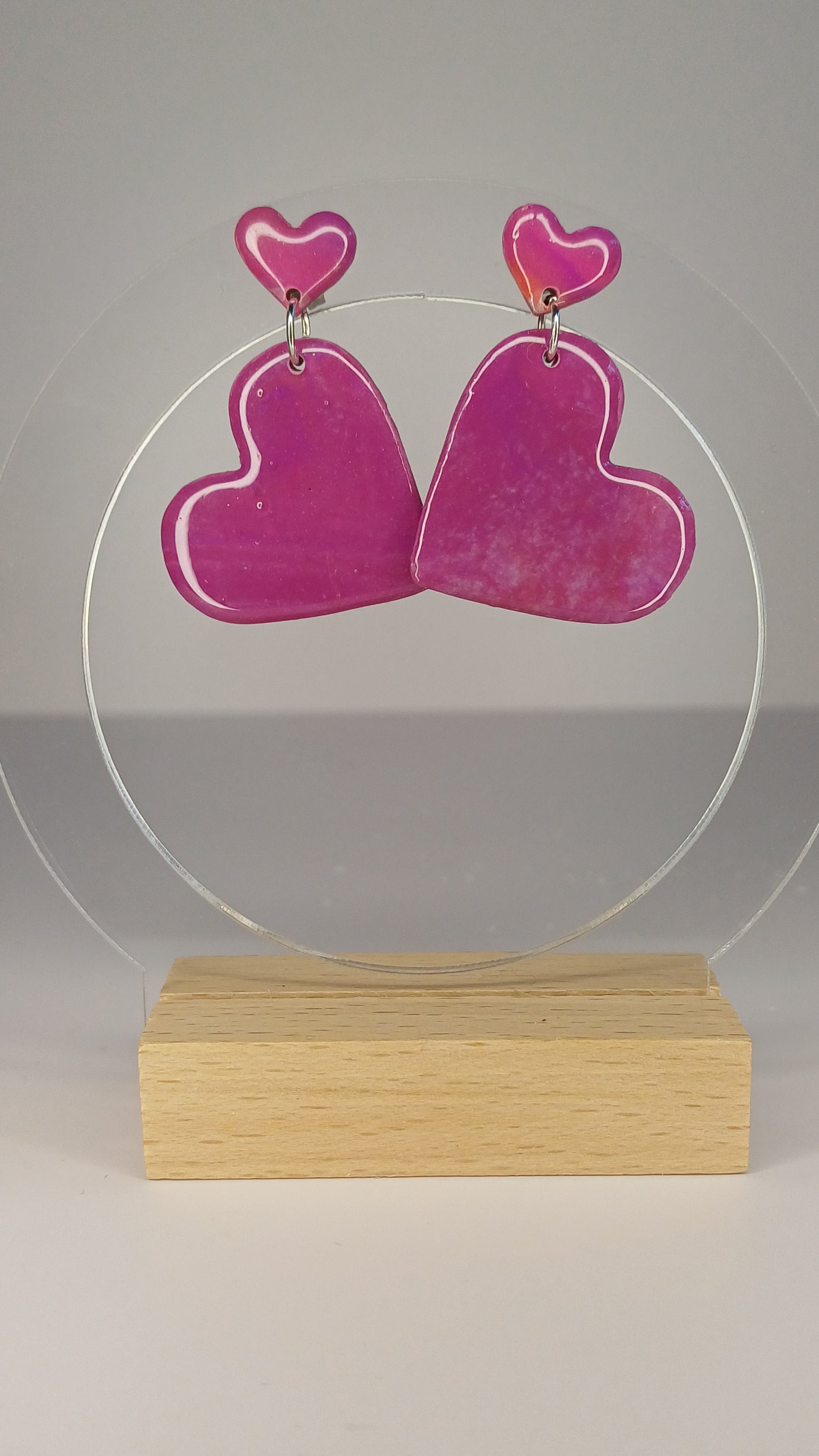 Pink Hearts Stecker