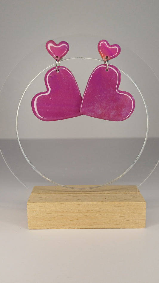 Pink Hearts Stecker