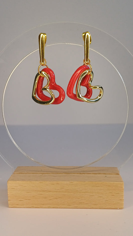 Hungry Hearts Stecker, Gold