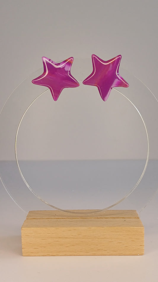 Orchid Stars Stecker, medium