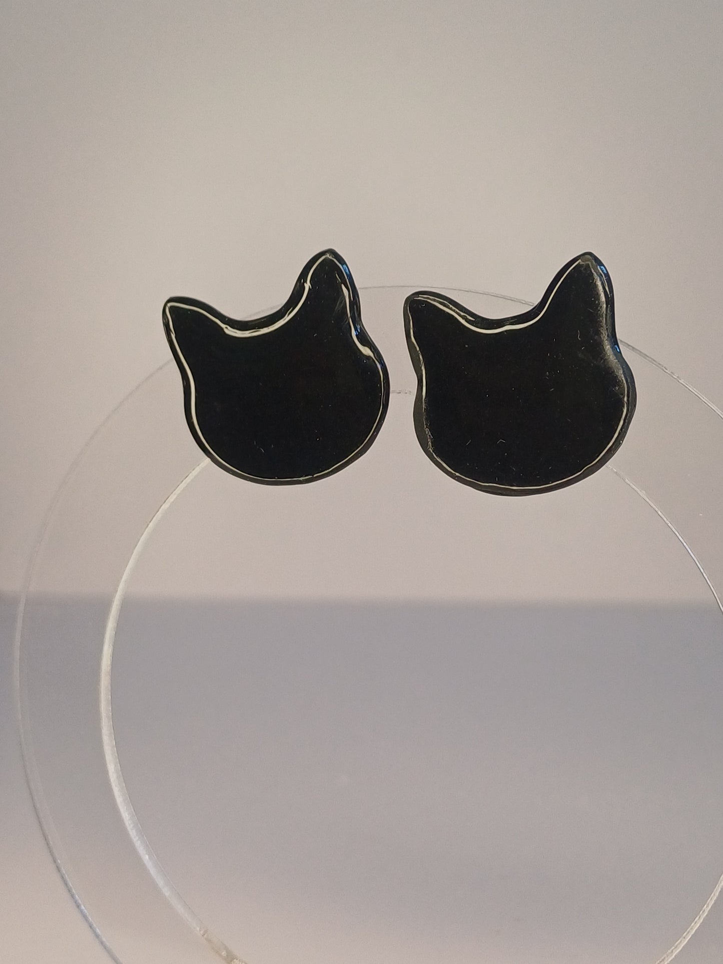 Black Cats Stecker, medium