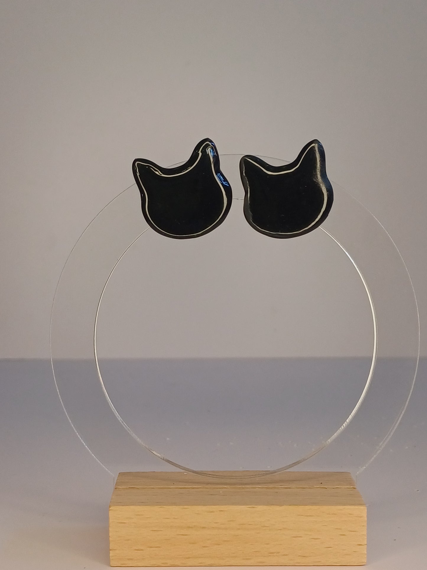 Black Cats Stecker, medium