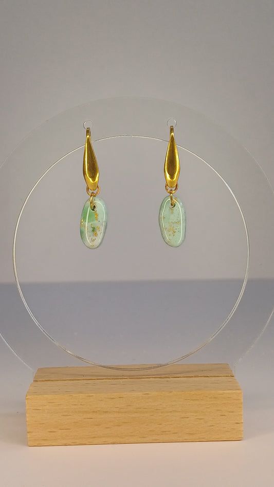 Green Marble Stone Hänger