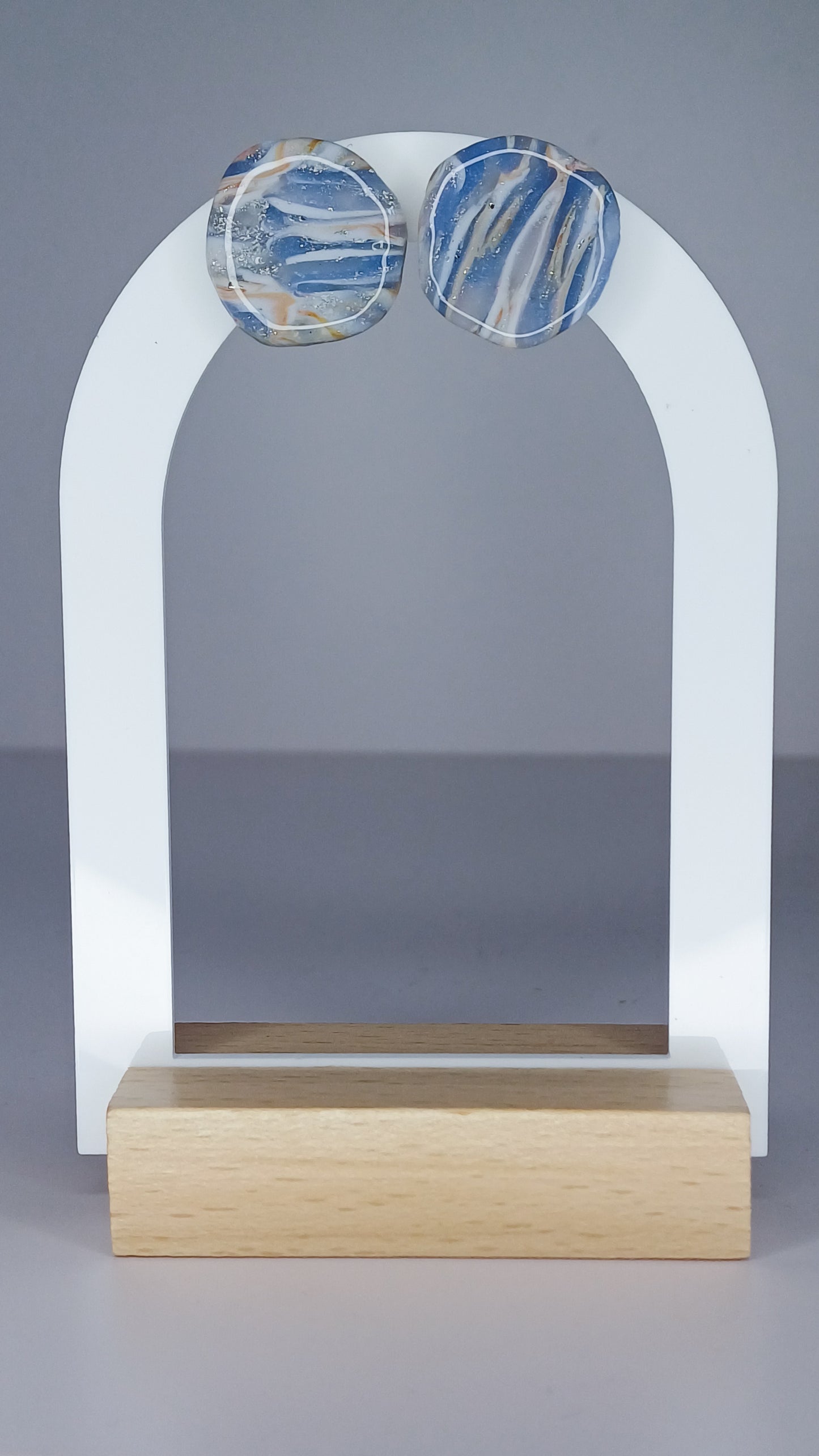 Blue Marble Stecker, medium