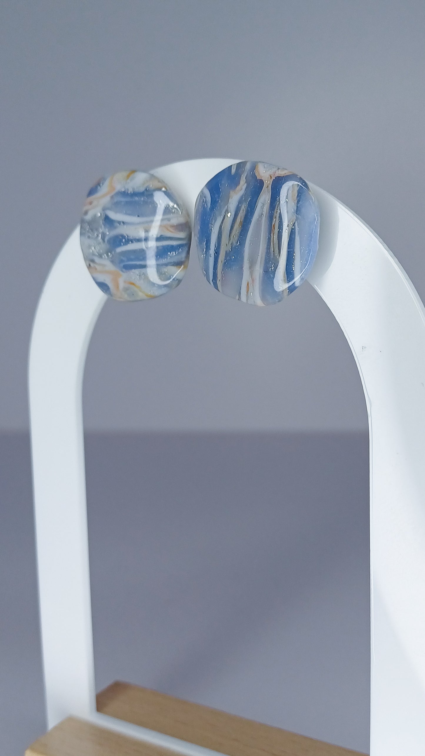 Blue Marble Stecker, medium