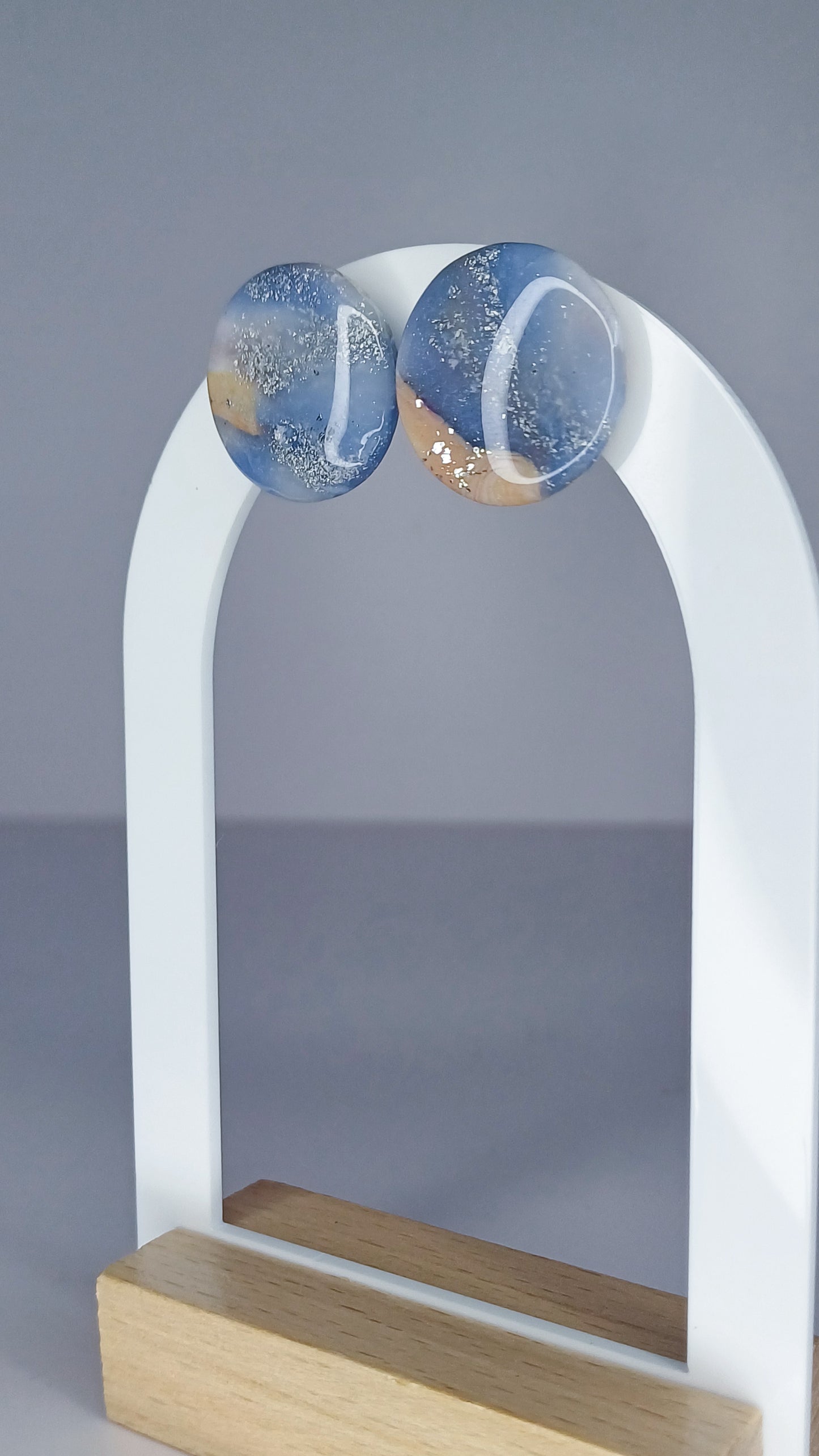 Blue Marble Stecker, medium
