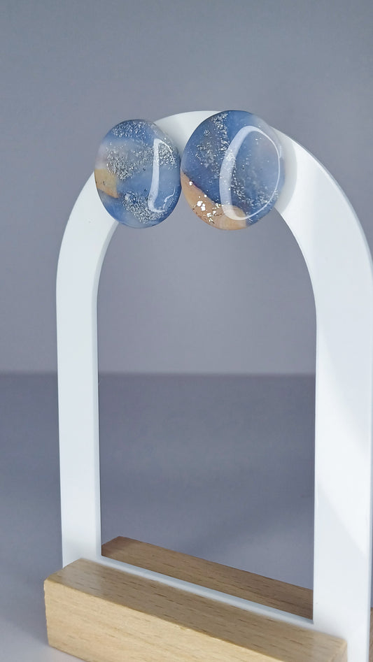 Blue Marble Stecker, medium