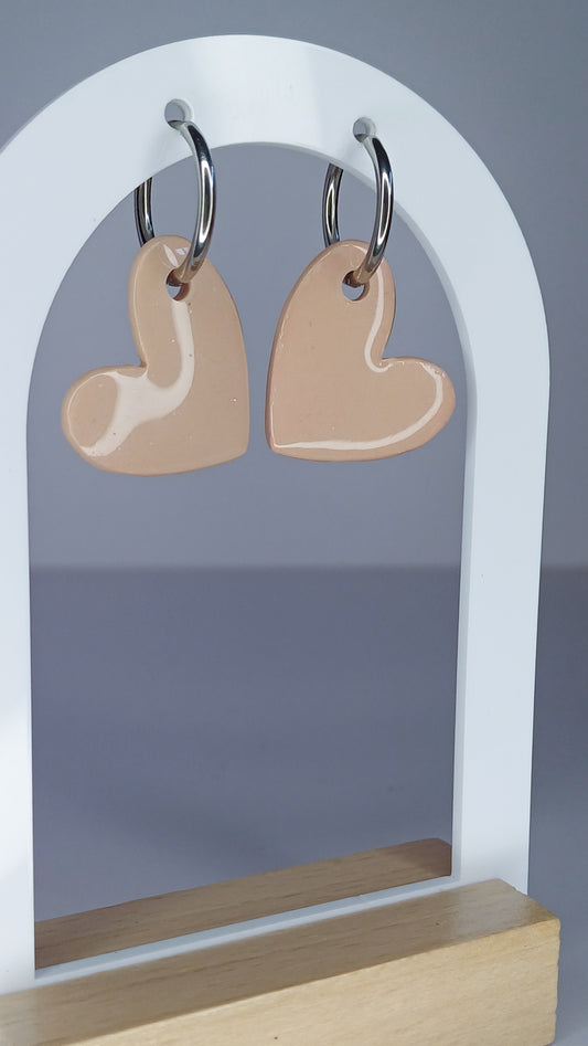 Sand Hearts Creolen